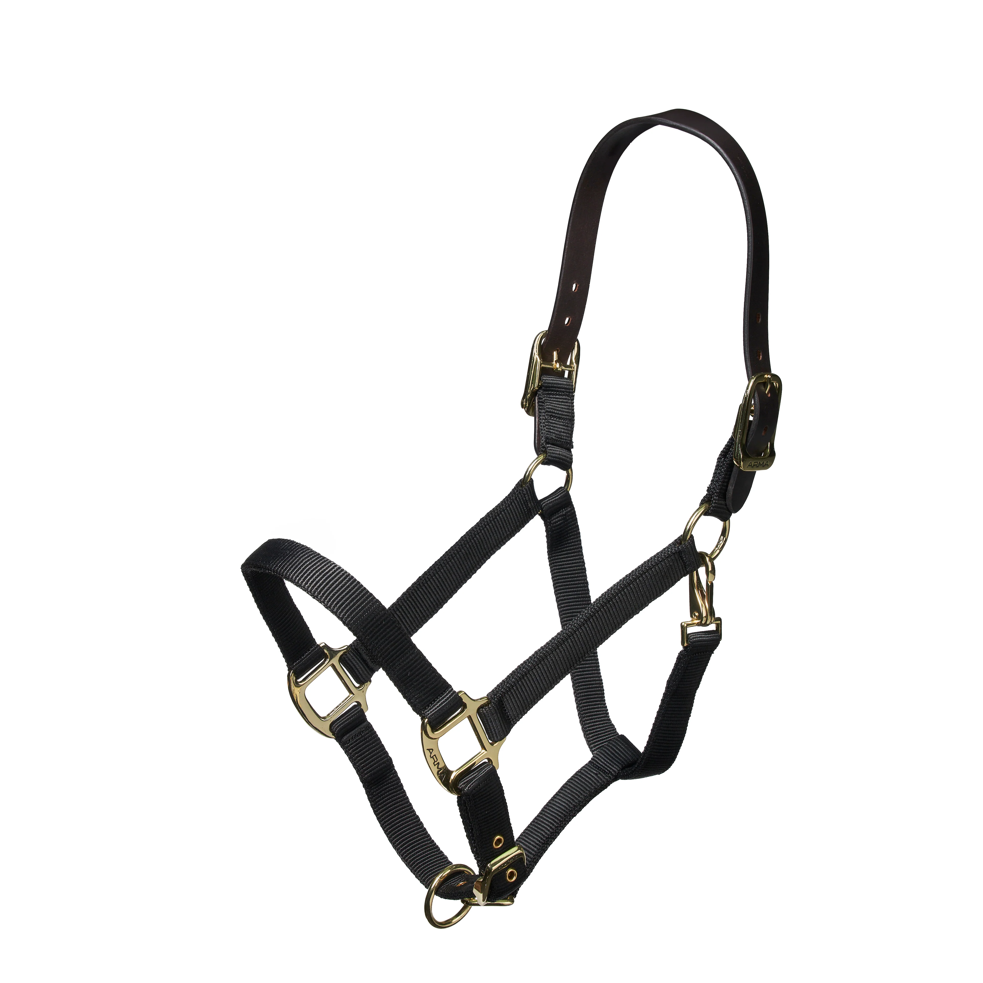 Nylon Halter With Leather Head Strap - Image 7