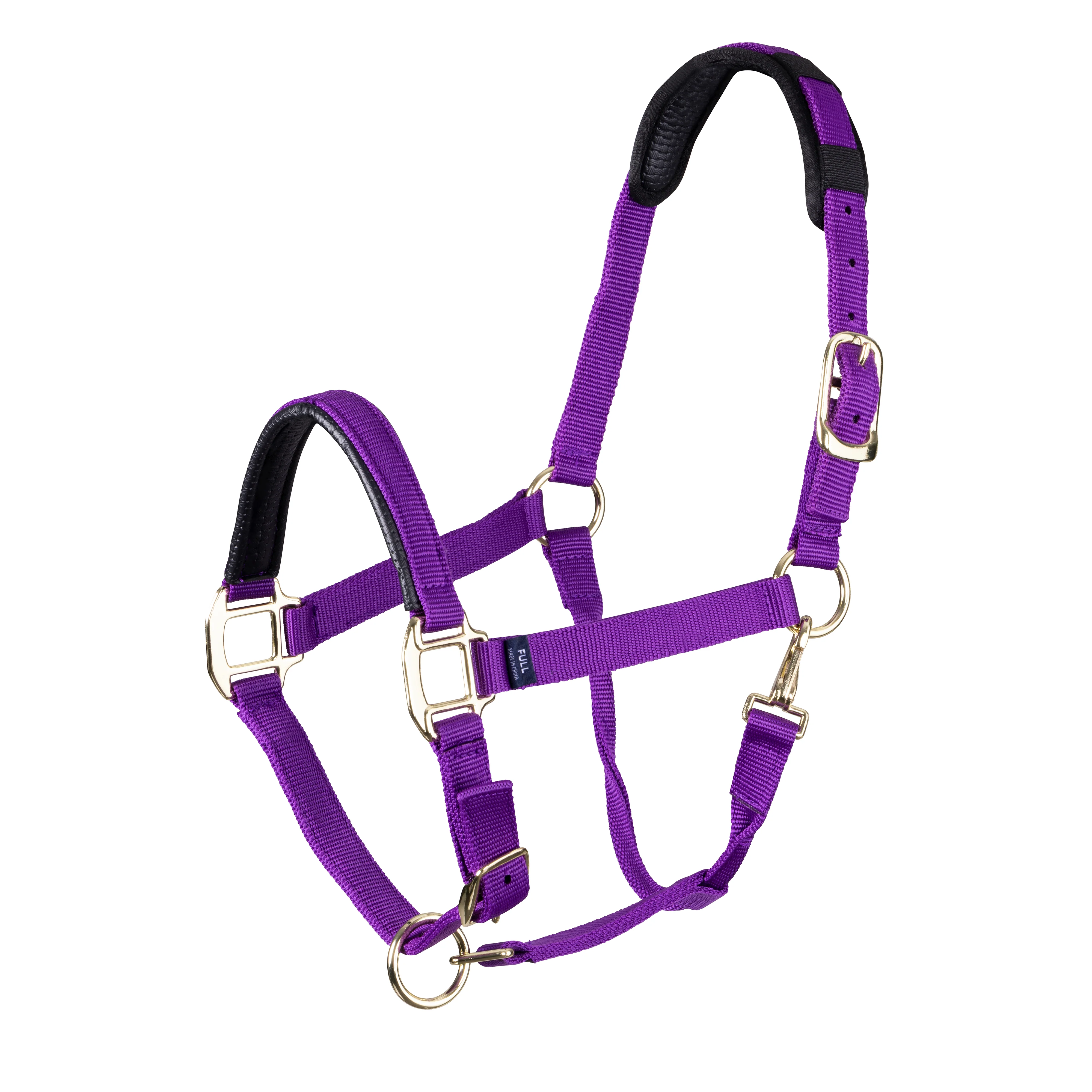 Topaz Leather Breakaway Nylon Headcollar - Image 10